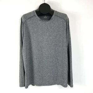 REI Co-op Long Sleeve Crew Neck T-Shirt Men's XL Gray Outdoor Hiking Casual Gym